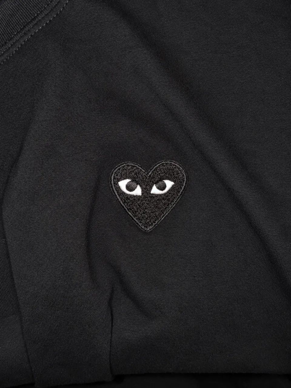 CAMISA COMME DES GARÇONS PLAY, CORAÇÃO PRETO - Foto 5