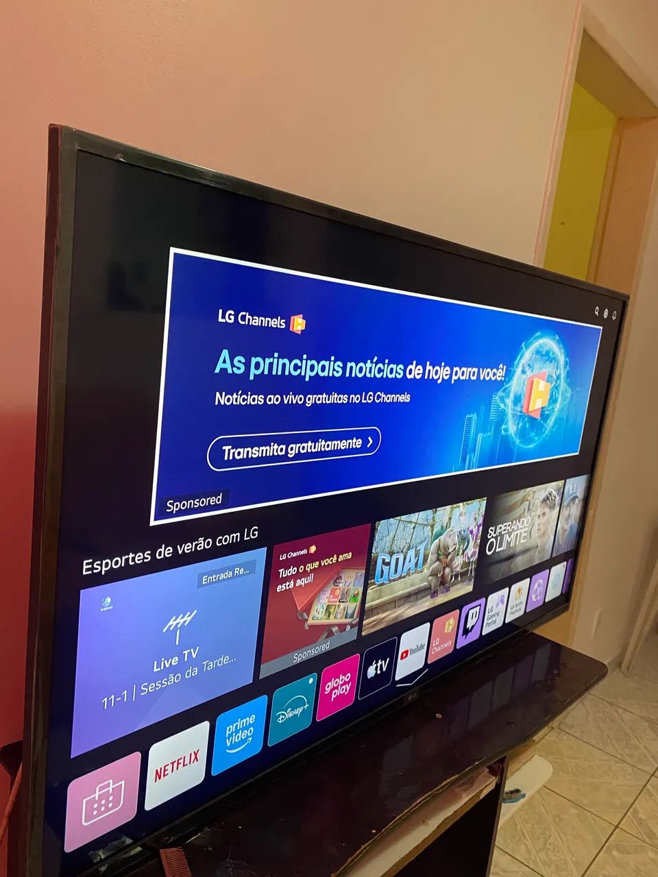 LG smart 50 polegadas 
