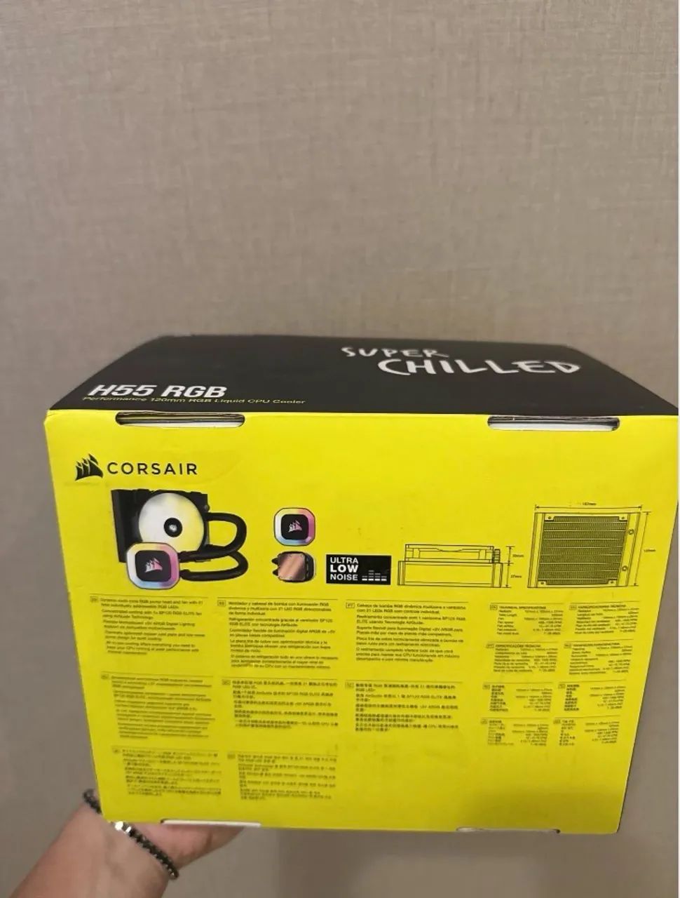 Water Cooler Corsair H55 RGB - Foto 2