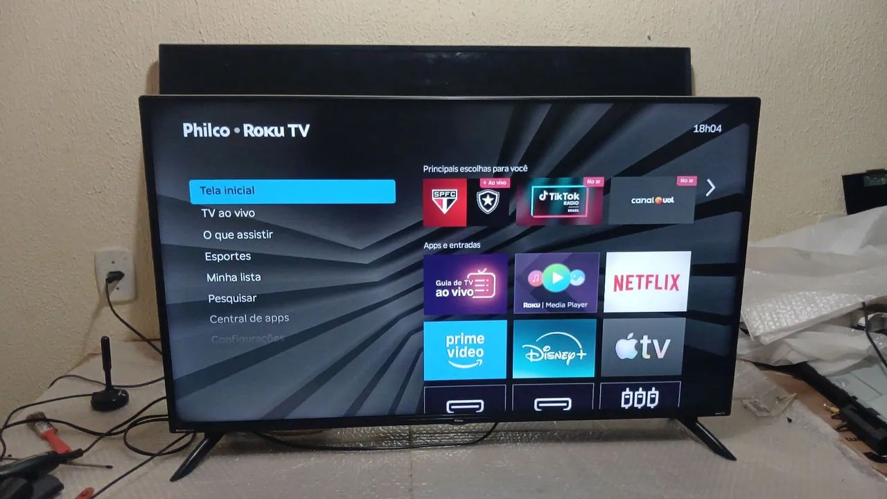 Smart tv Roku Philco 32 polegadas 