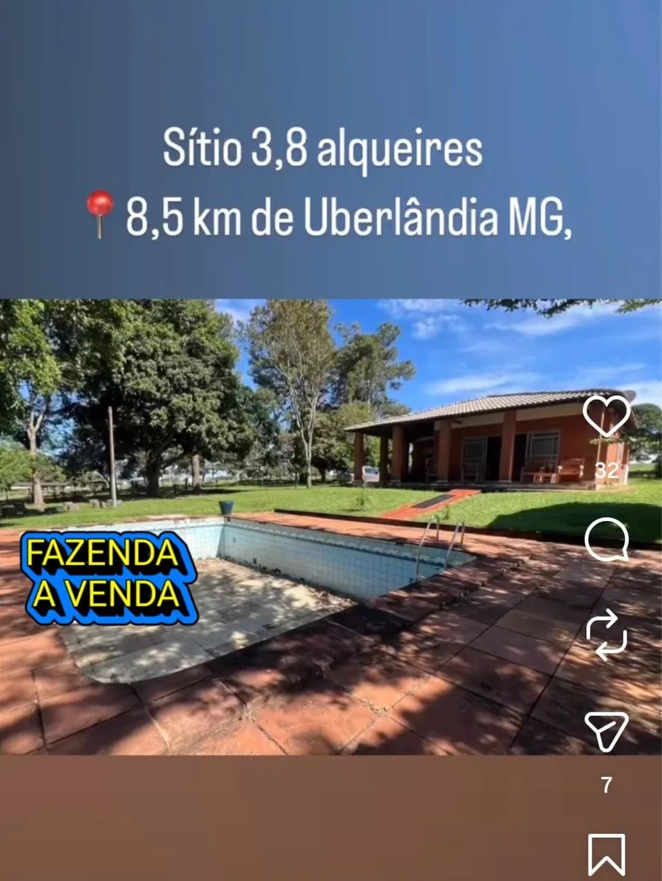Sítio próximo Uberlândia apenas 8km de distância  - Foto 4