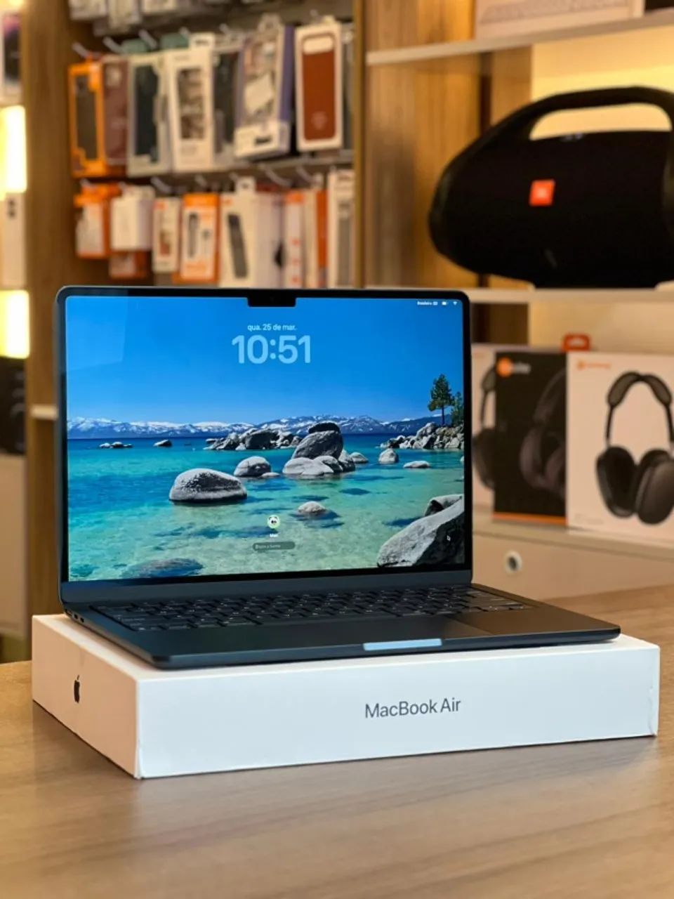 MacBook Air M4 256/16 - Garantia 13/01/27 - Loja física - 100% 14