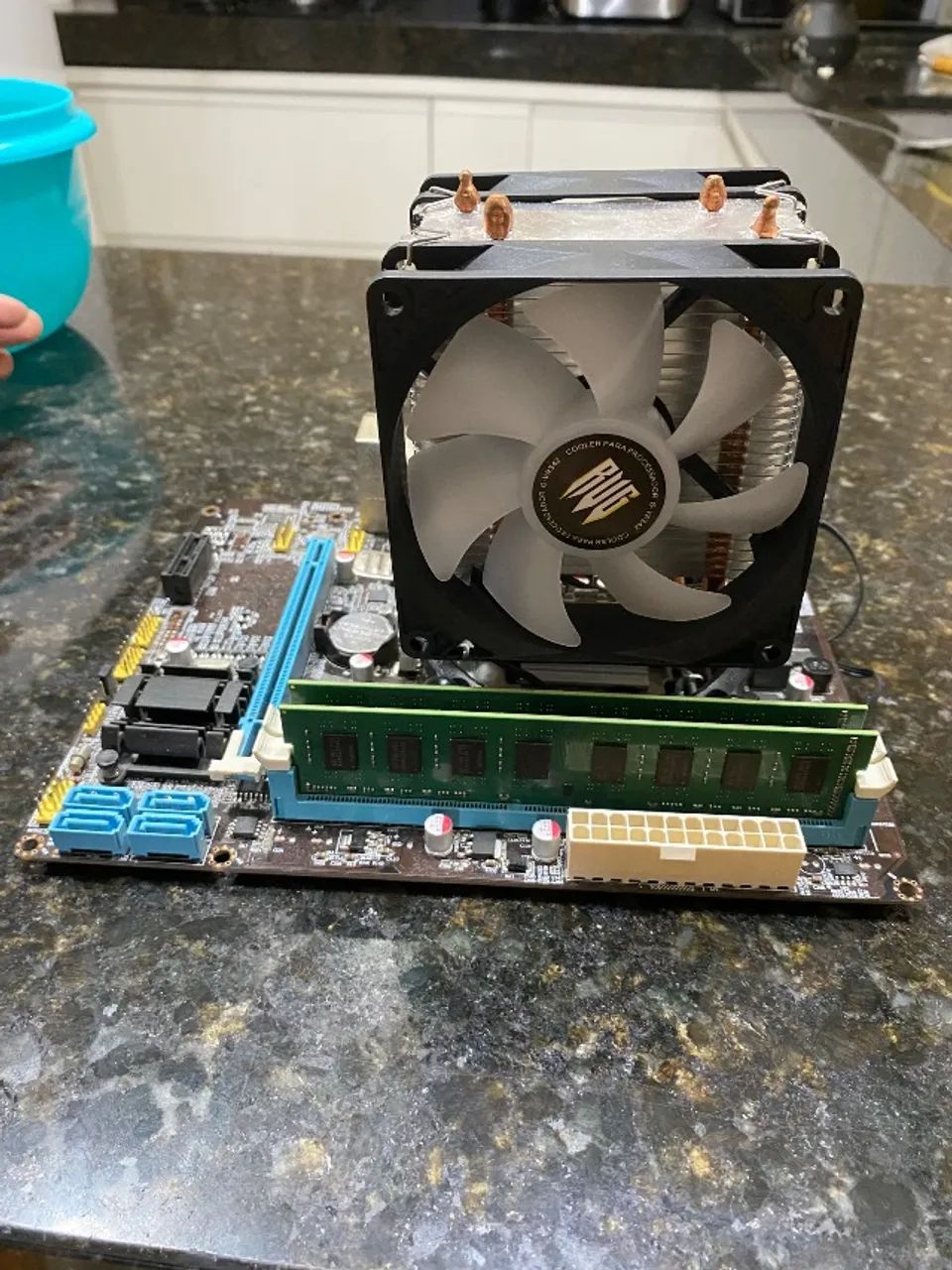 kit placa mãe lga 1155 i5 3470 16gb ram