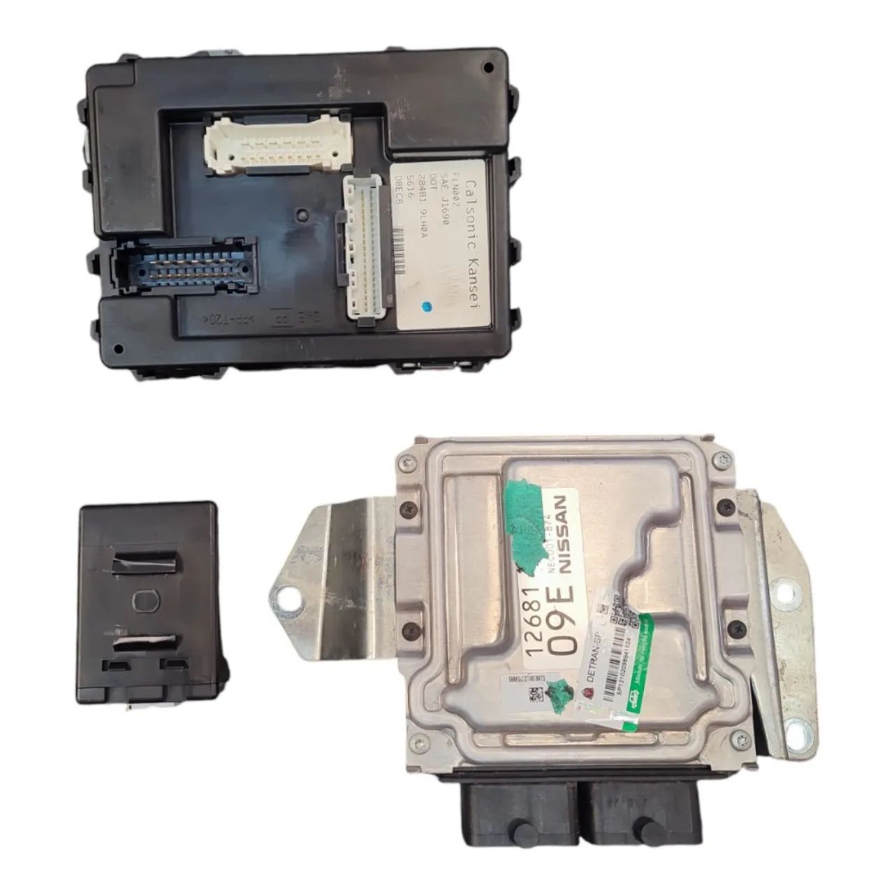 Kit Code Módulo Injeção March Versa 1.0 12v 3cc 2015 A 2021 - Foto 4