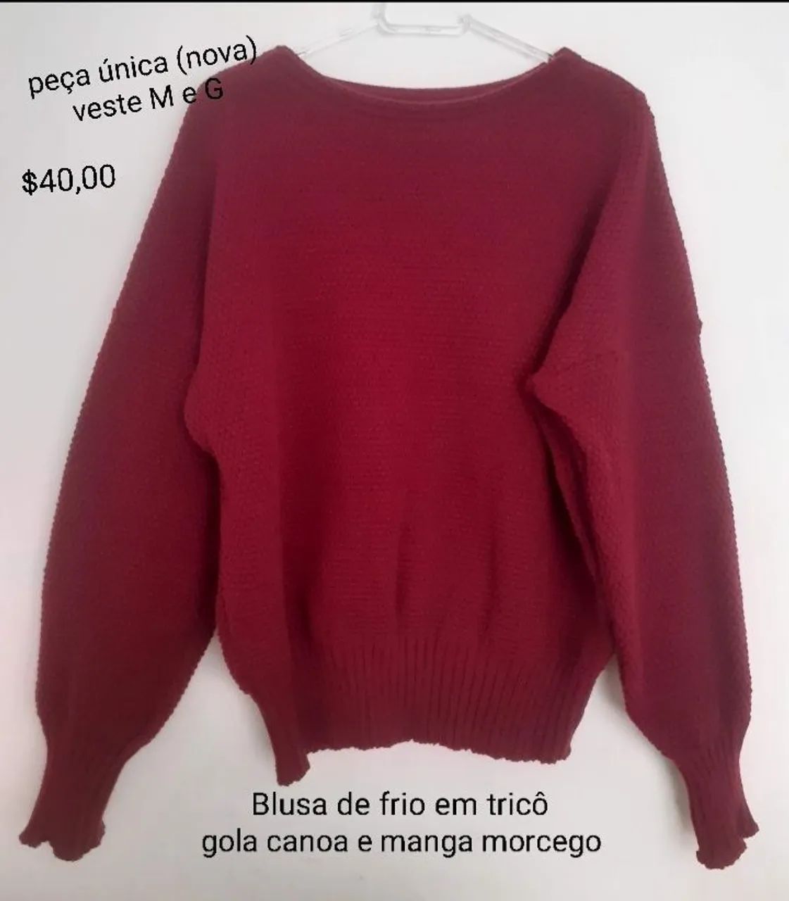 Blusa de frio 