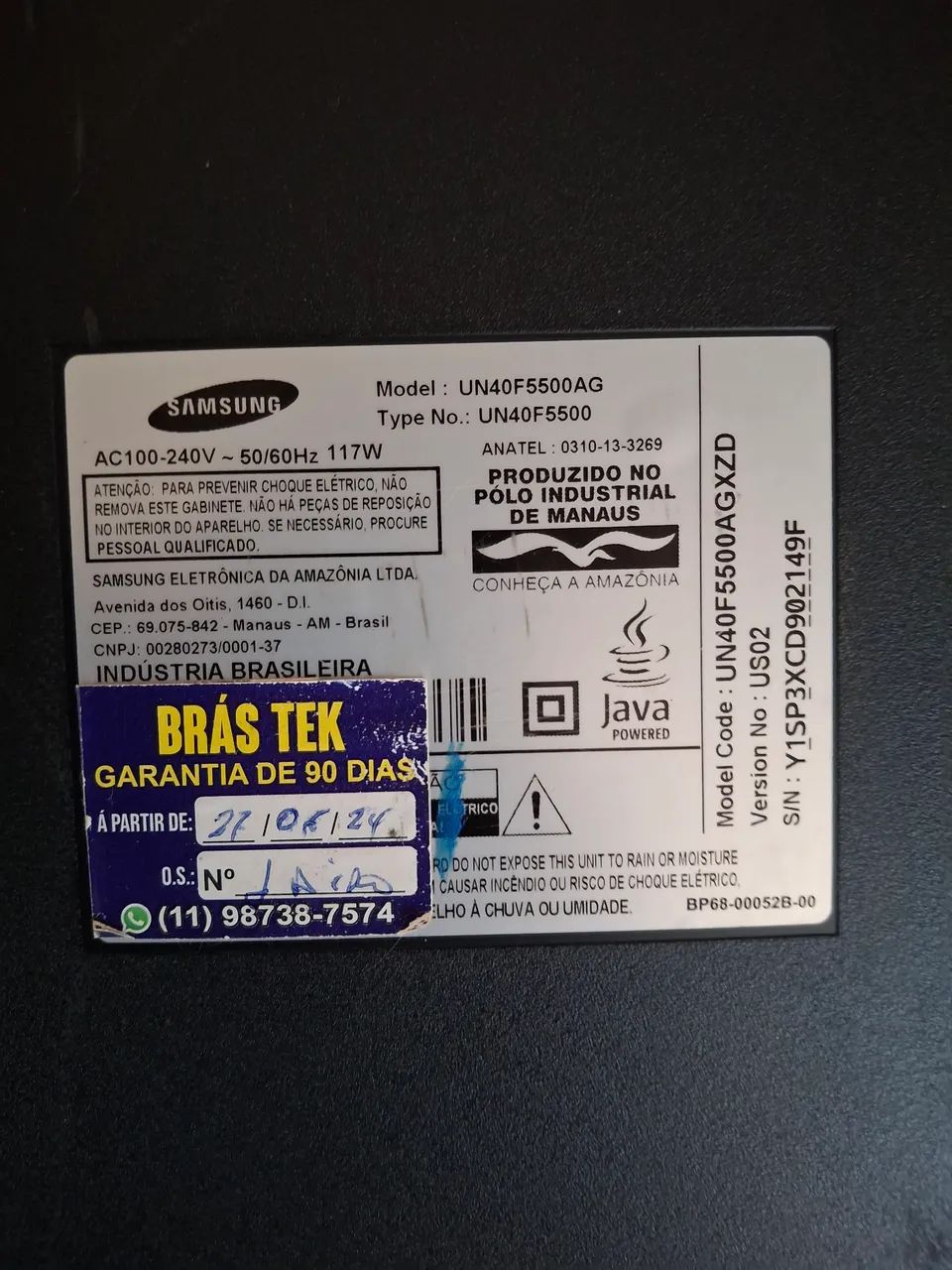 Tv Samsung 40 polegadas - Foto 4