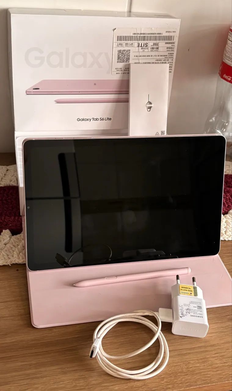 SAMSUNG GALAXY TAB S6 LITE 64 GB + S PEN + TECLADO ROSA  - Foto 2