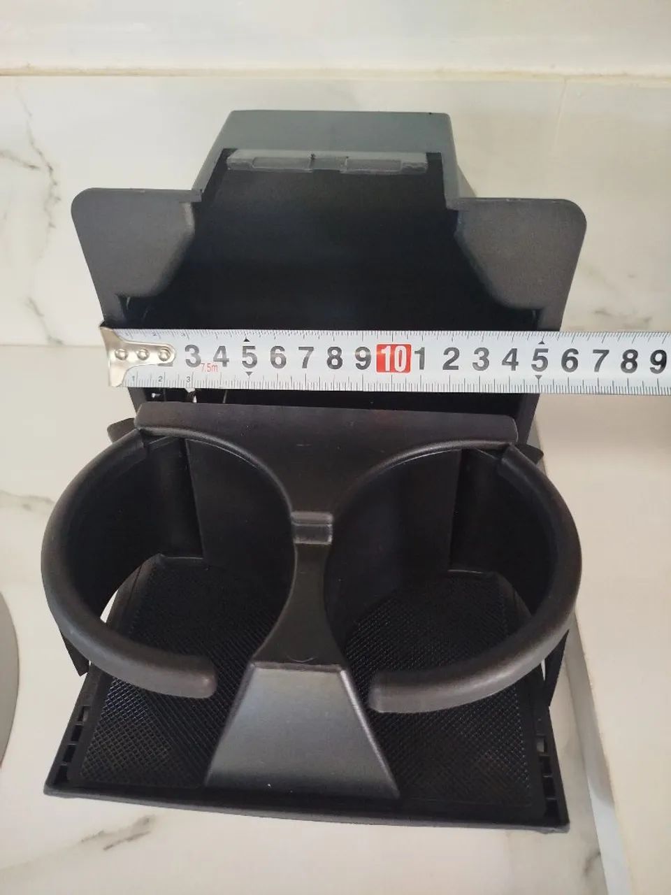 Porta copo traseiro console central