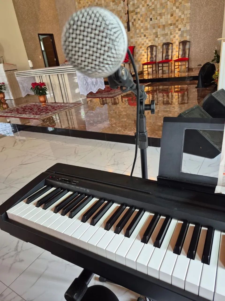 Yamaha P-45 Original - Piano Digital Semi-novo, Pouquíssimo Uso - Foto 5