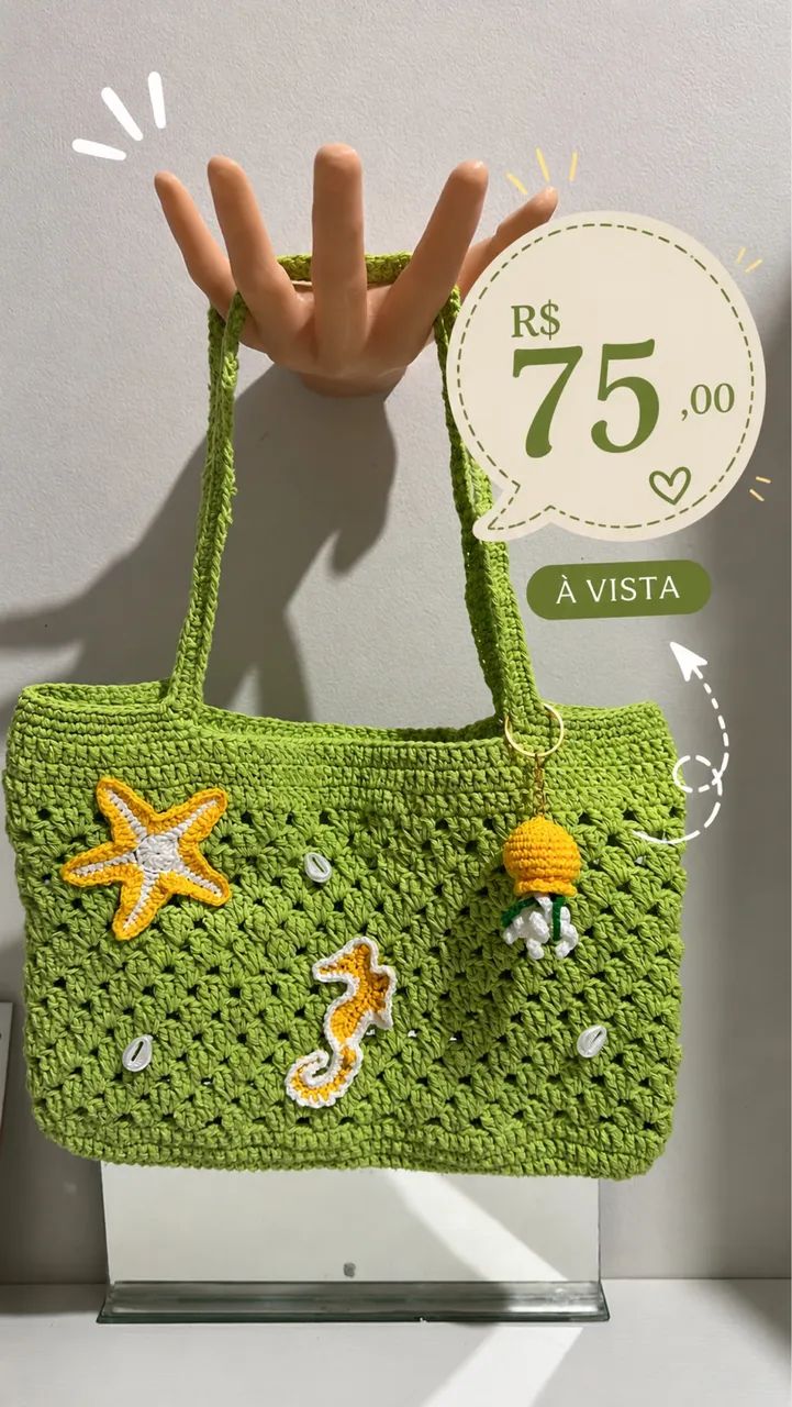 Crochet Ecobag - Breeze458362077735168001
