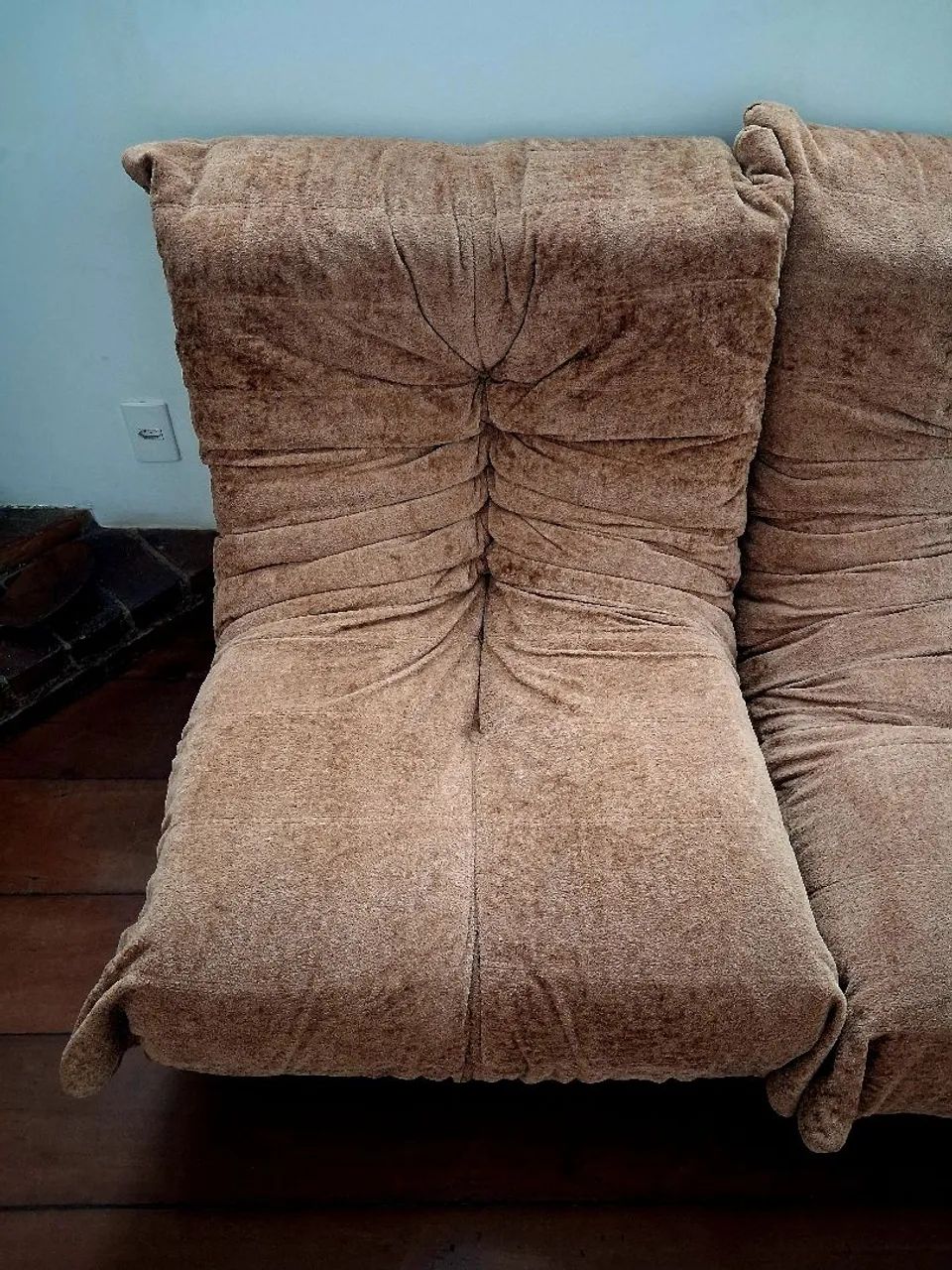 Poltrona estilo Togo em boucle 
