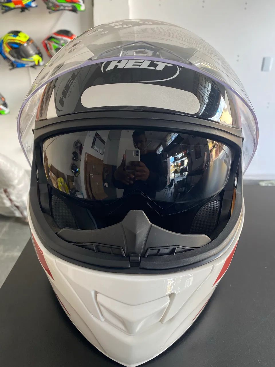 Capacete escamoteável Helt - Foto 3