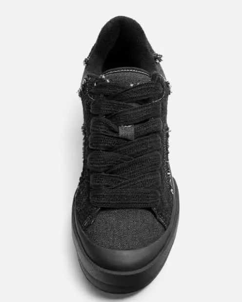 Zara tênis denim skate (usado 2x) - Foto 3
