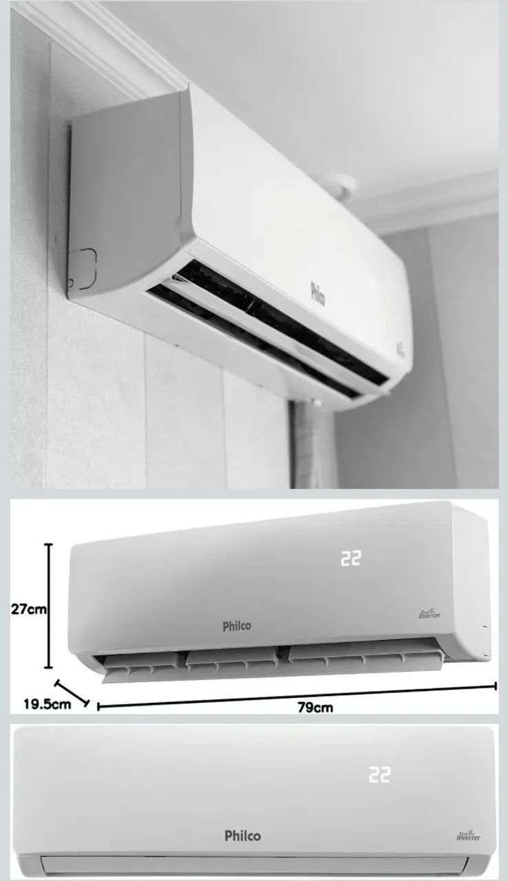 Ar condicionado PHILCO 12000btus