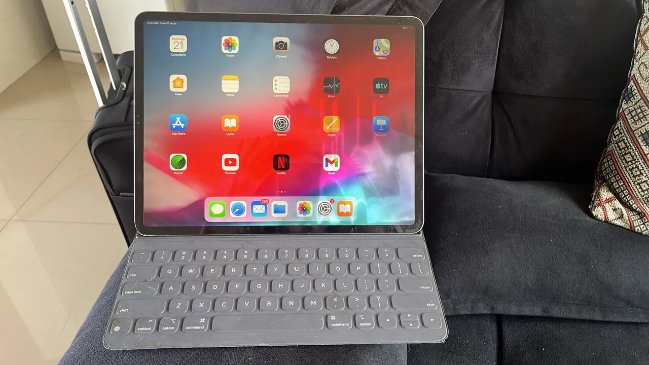 iPad Pro 3º Geração 256GB + Magic Keyboard Original Apple - Foto 3