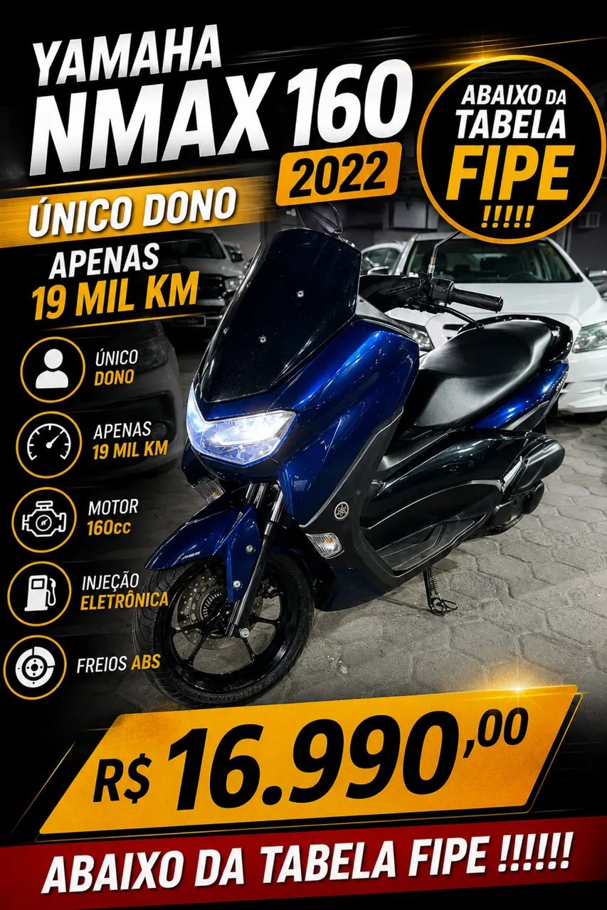Yamaha NMAX 160 2022 ABAIXO DA TABELA FIPE!!!!