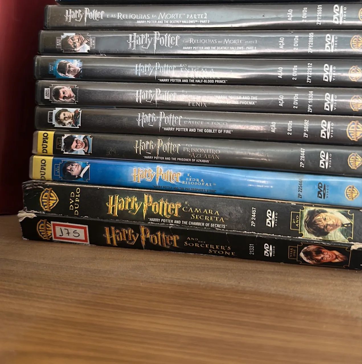 Harry Potter coleção DVDs Duplos (18 discos incluindo edição RARA