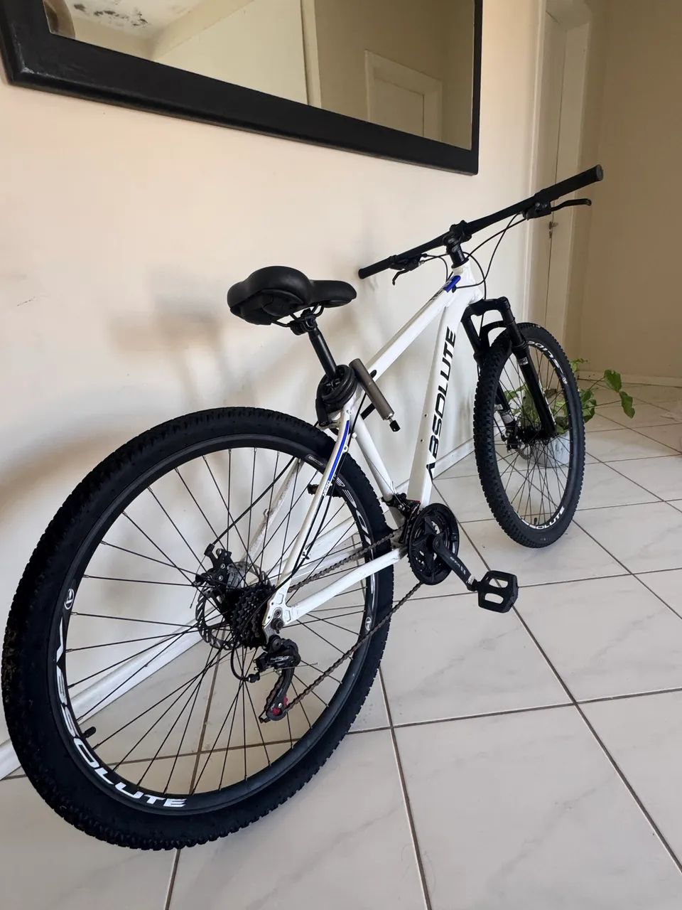 Vendo Bicicleta Absolute Aro 29 + Cadeado BTWIN 500 - Foto 5