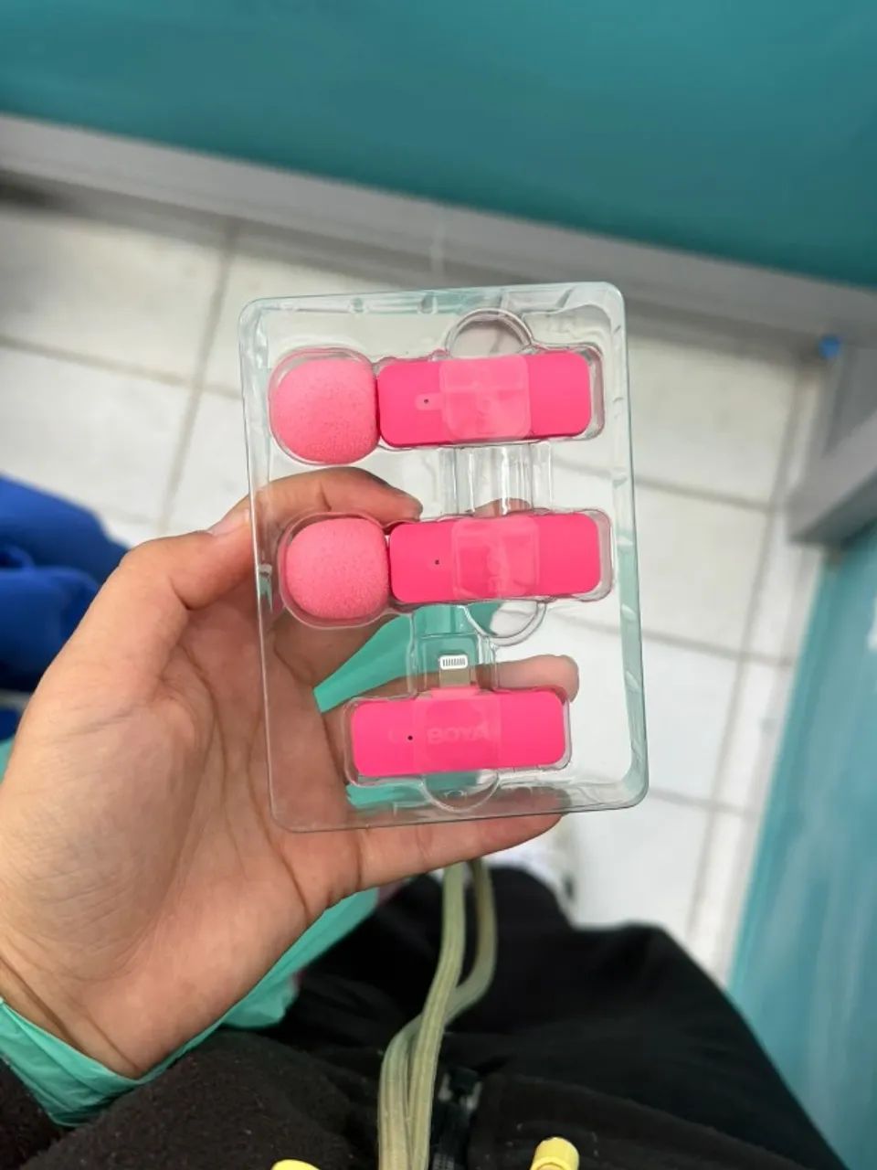MICROFONE BOYA ROSA - Foto 2