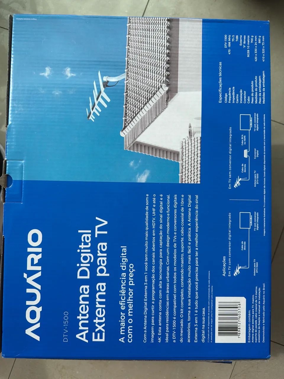 Antena externa de tv digital  - Foto 2