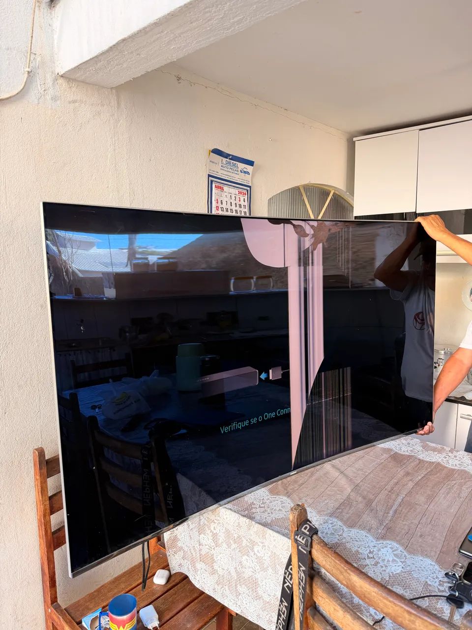Tv Samsung com defeito