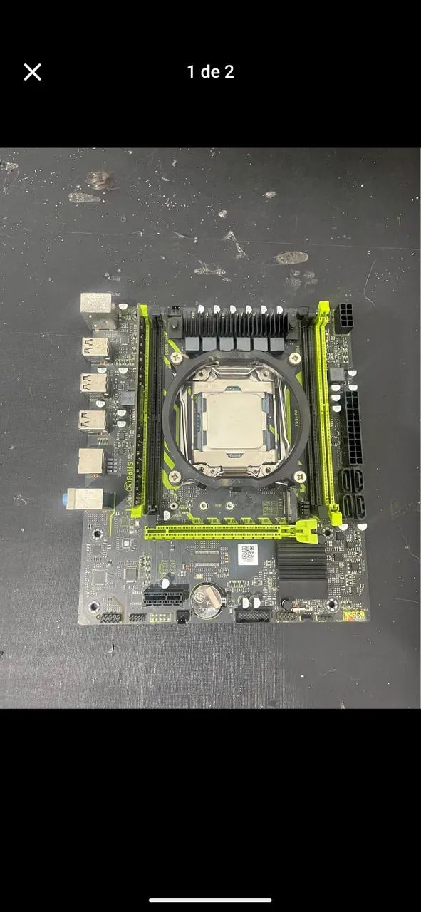 Placa mãe x99 com e5 2680 v4