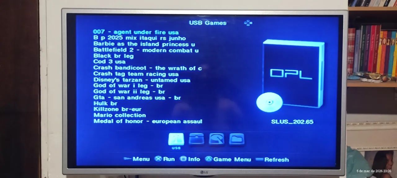 Playstation 2 slim funcionando  - Foto 3