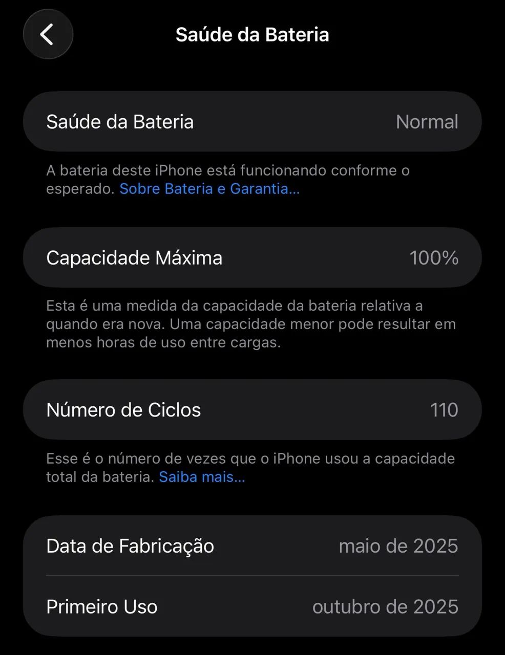 iPhone 16 Pro Max 256 Zerado. Bateria 100% Original. Caixa e nota Fiscal. - Foto 4