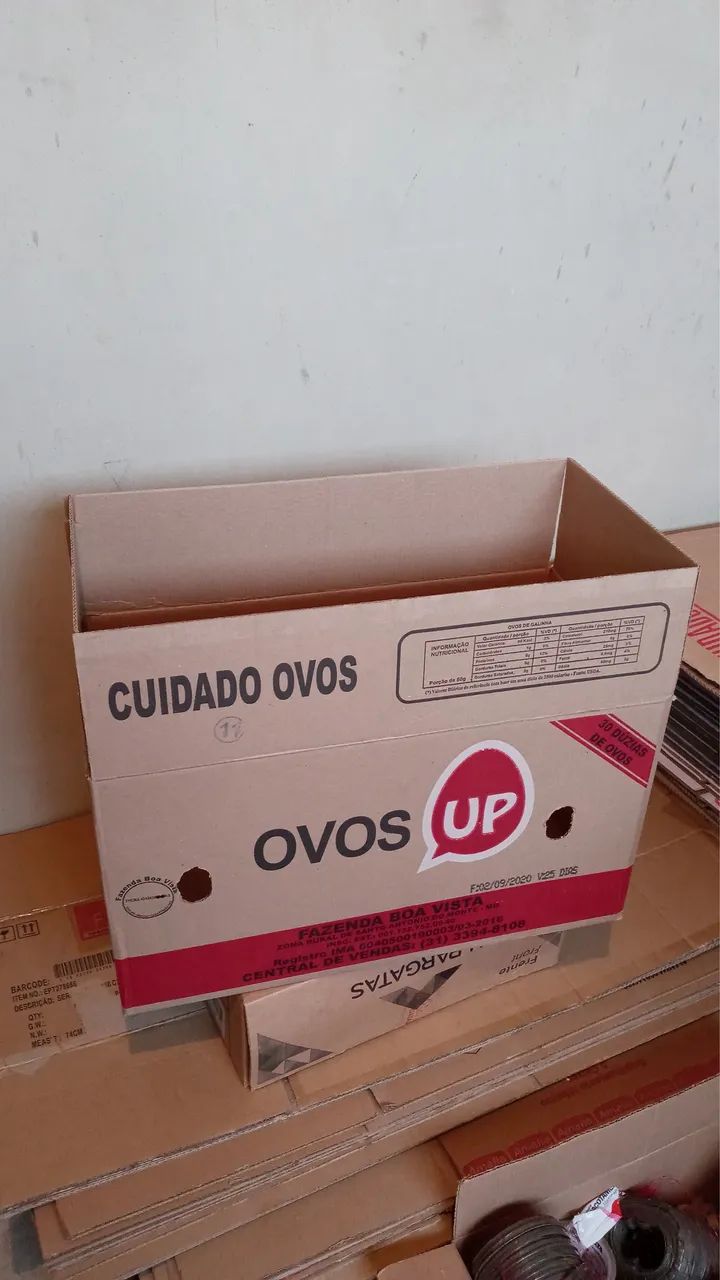 Caixas de papelão de ovos e similares  - Foto 4