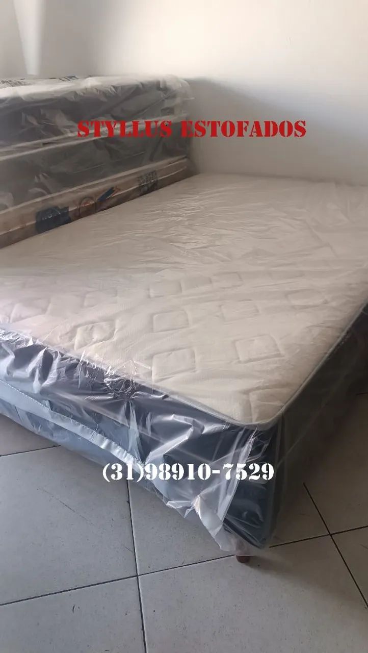 Ortobox casal semi ortopédico 