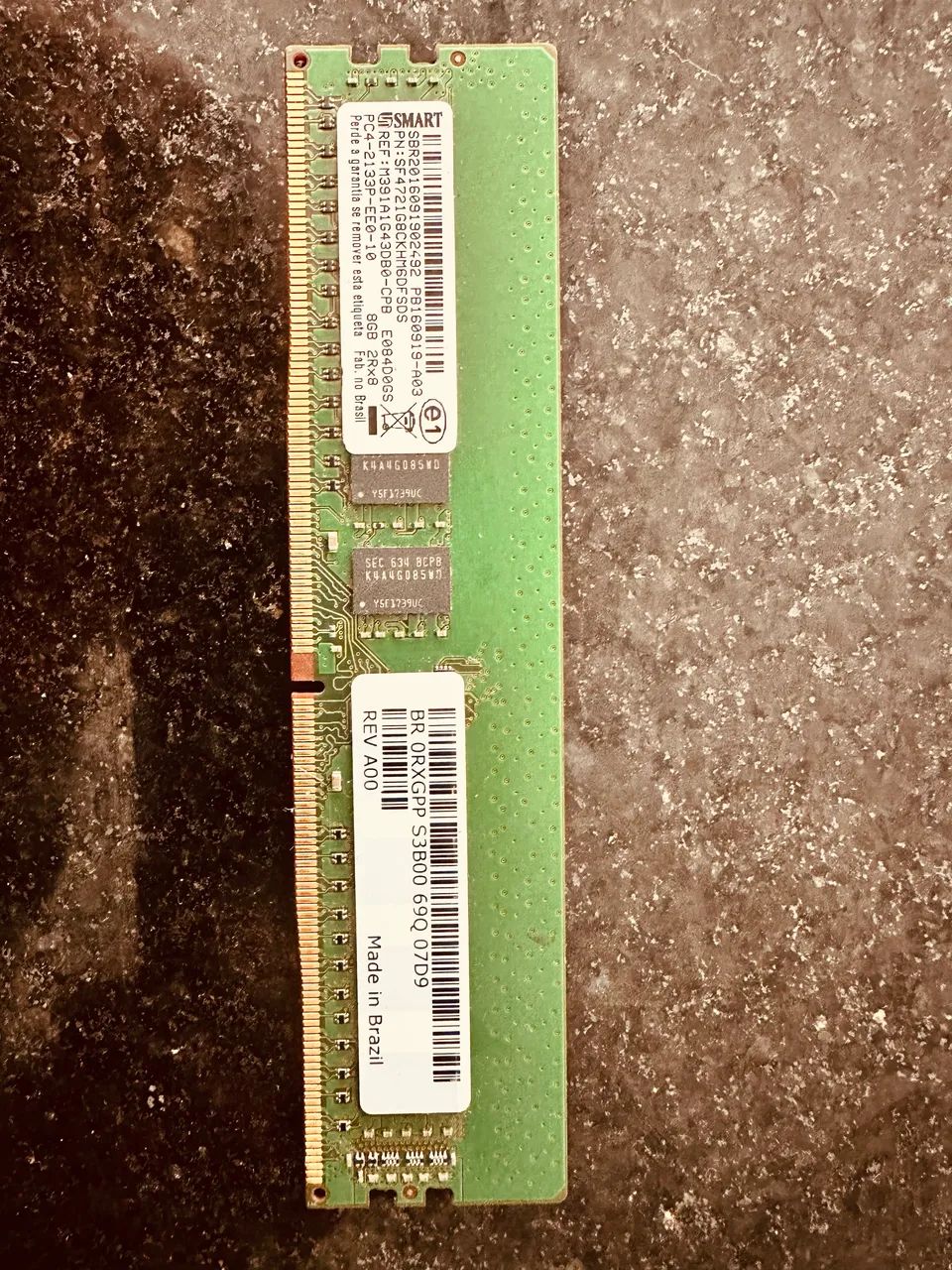 Memória DDR4 8GB 2133