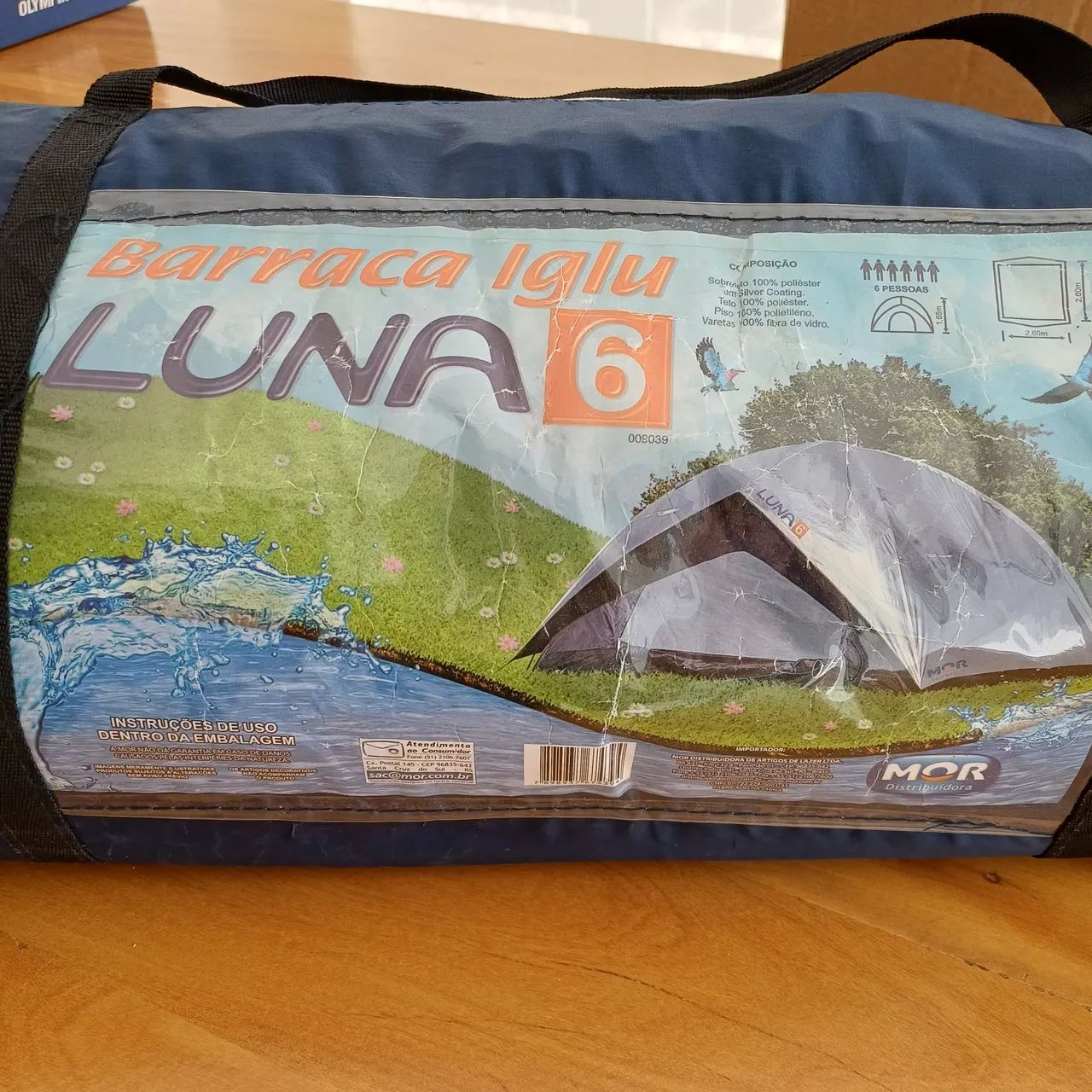 Barraca de Camping Luna 6 usada 1 vez