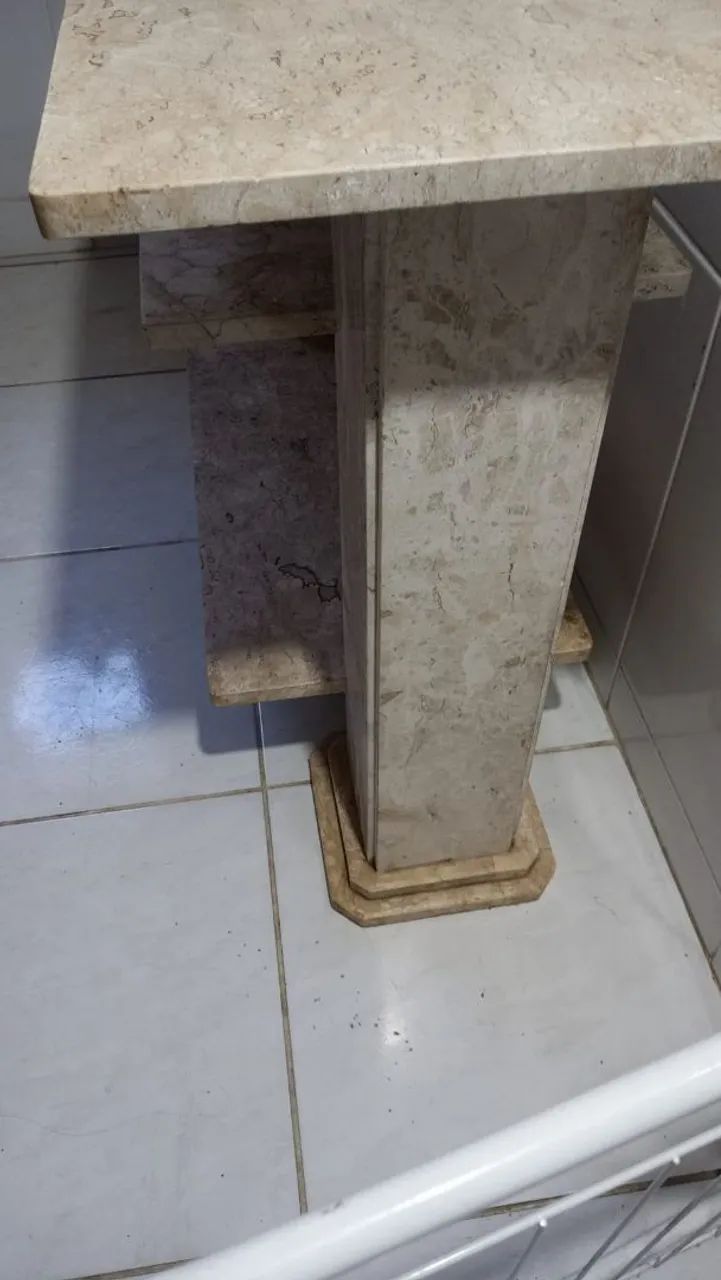 RACK DE MÁRMORE CARRARA $250 - Foto 4