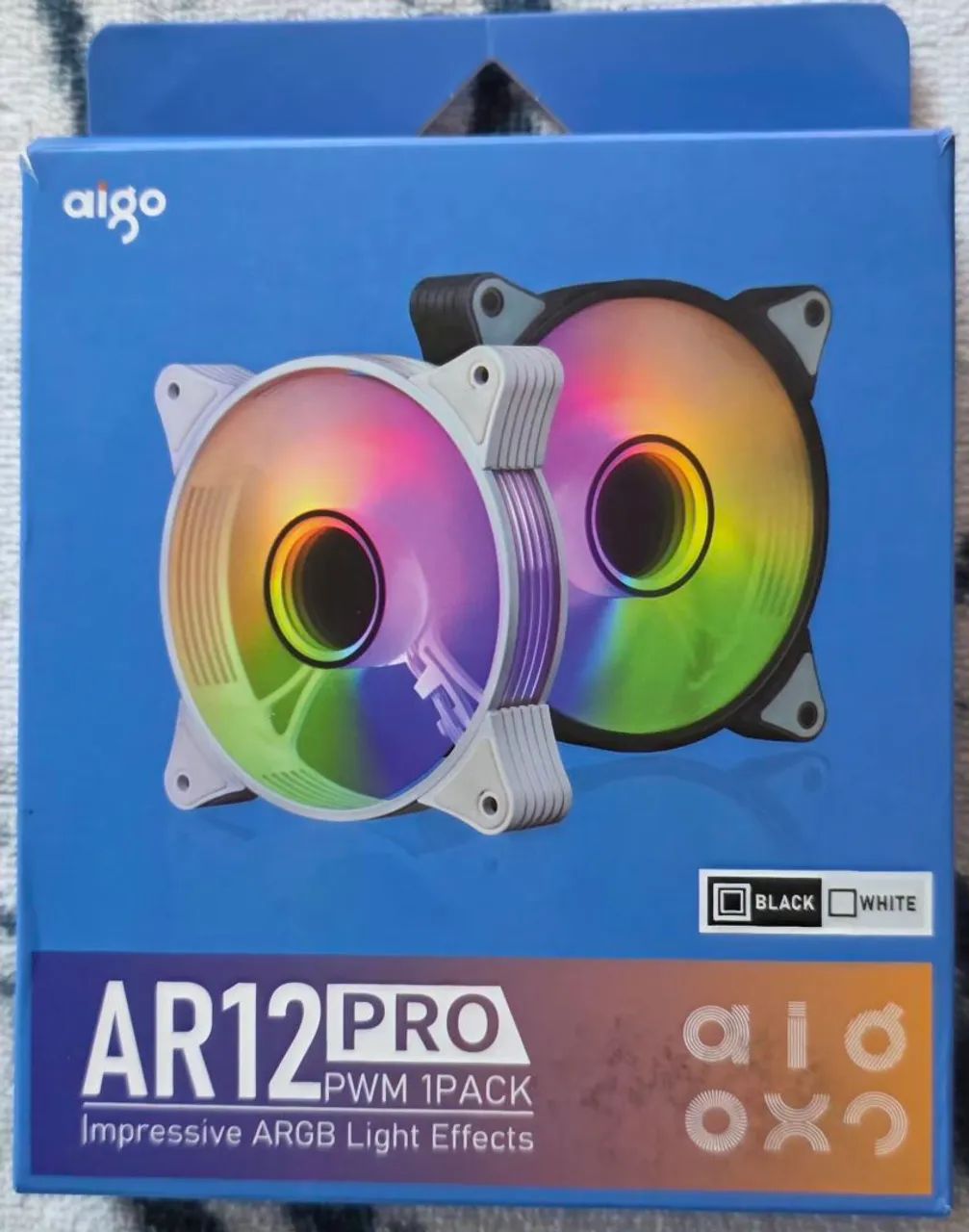 10 Cooler Fans Aigo AR12 Pro argb - Foto 2