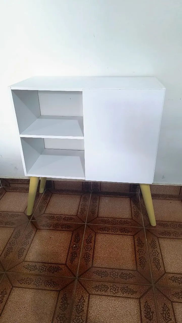 Aparador Buffet Multiuso Com Porta Retrô Cantinho do Café Império  - Foto 2