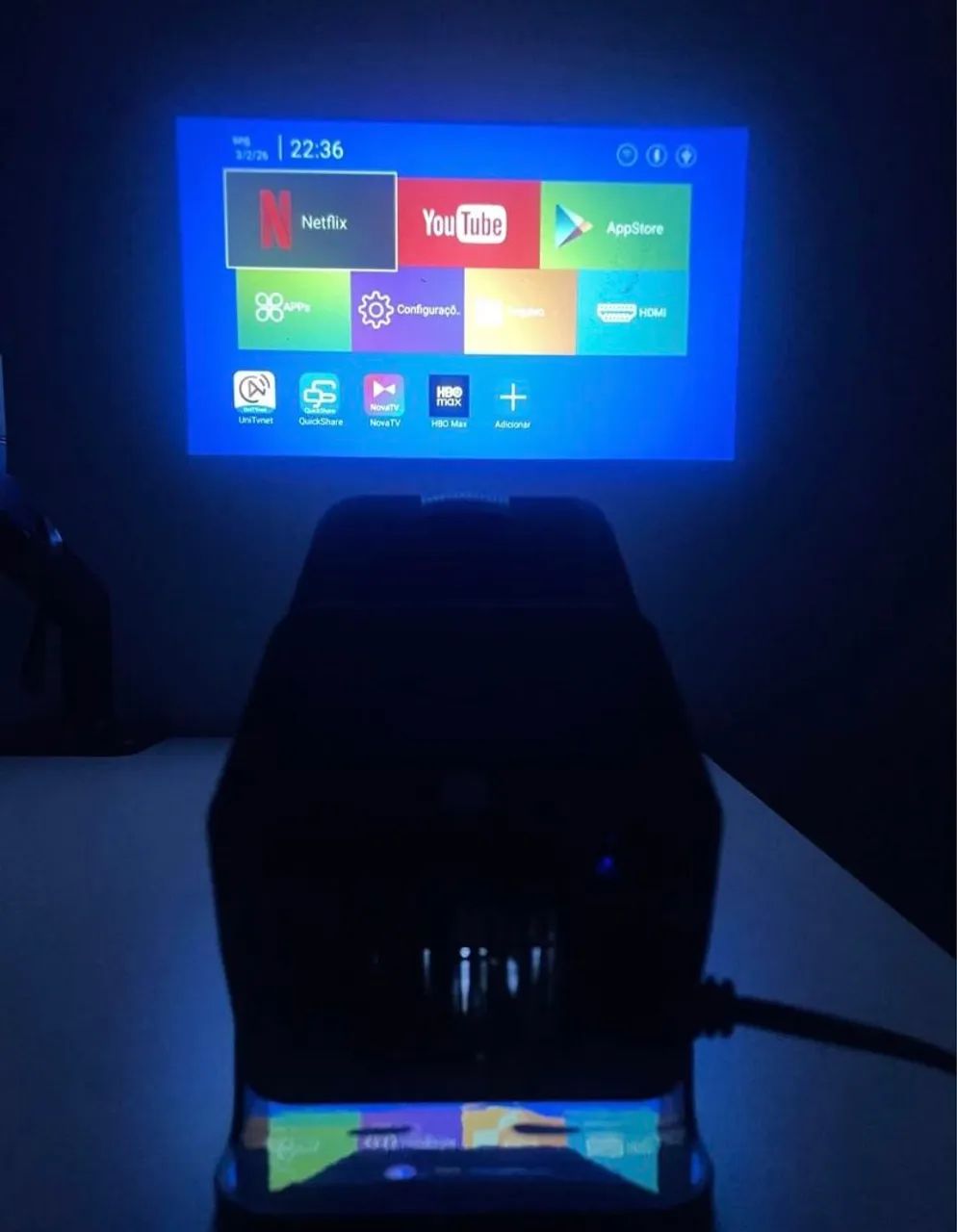 Projetores Smart Hy320 Mini  - Foto 3