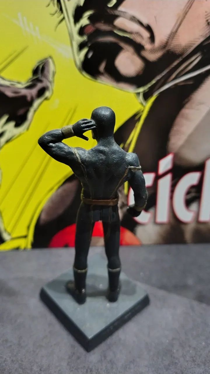 Miniatura Marvel Eaglemoss Ciclope (X-Men) - Perfeito + Fasc. 25 e Embalagem - Foto 4