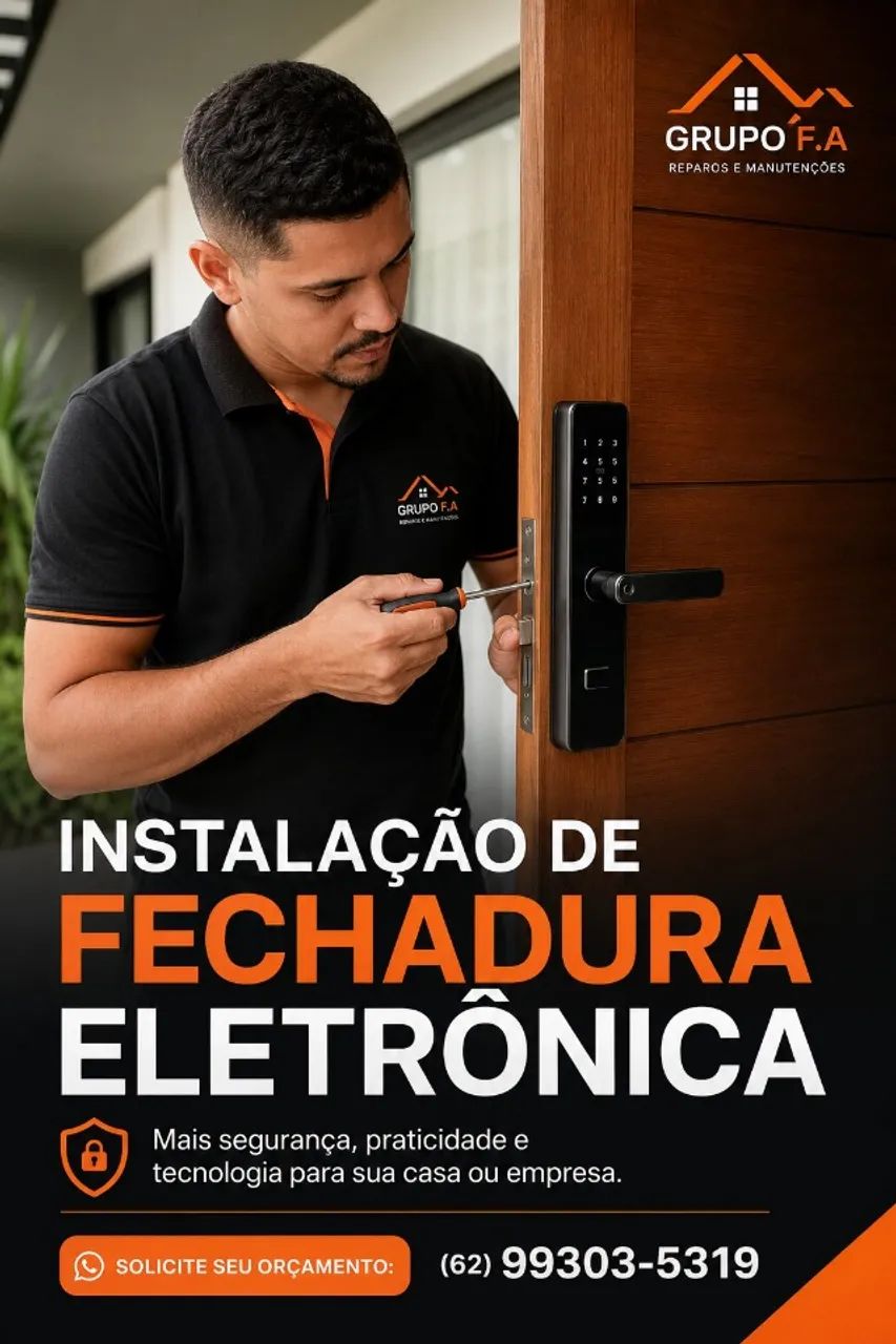 Instalção De Fechadura Eeletrônica 
