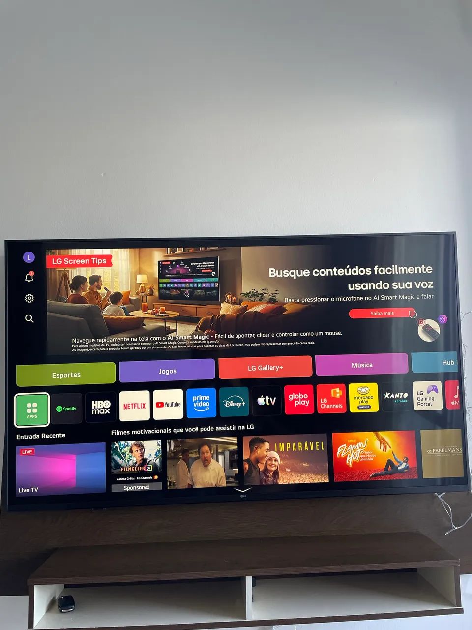 Smart Tv 4k 50 polegadas LG - Foto 3