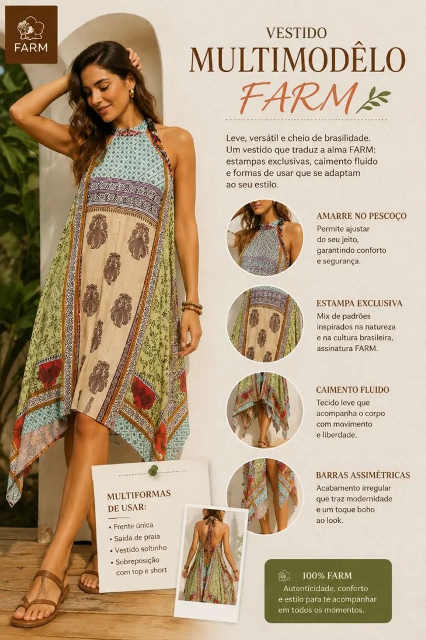 Vestido farm 