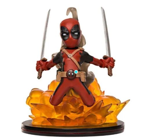 boneco q-fig pop marvel deadpool figure