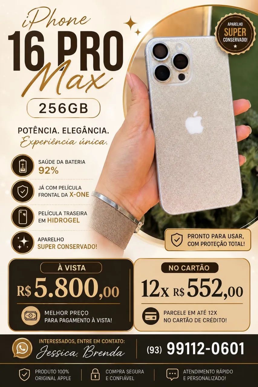 iPhone 16 ProMax 256GB