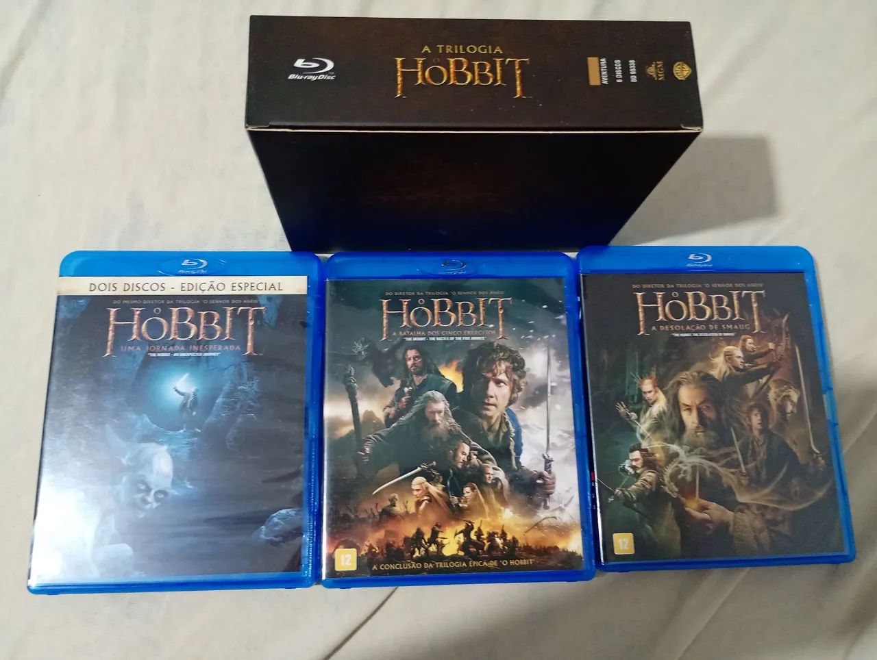 Blu-ray o Hobbit (primeira tiragem) - Foto 2