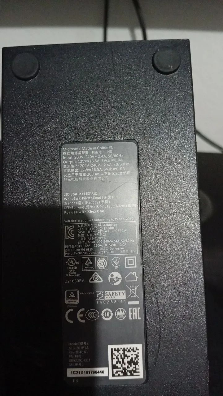 Fonte Original XBOX ONE FAT 220V - Foto 2