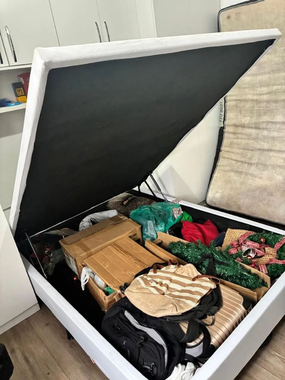 Cama box de casal com baú  - Foto 5