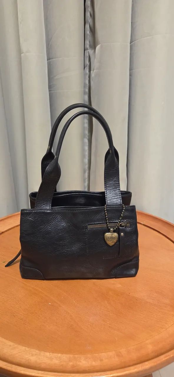 bolsa de couro legitimo birello - Foto 2