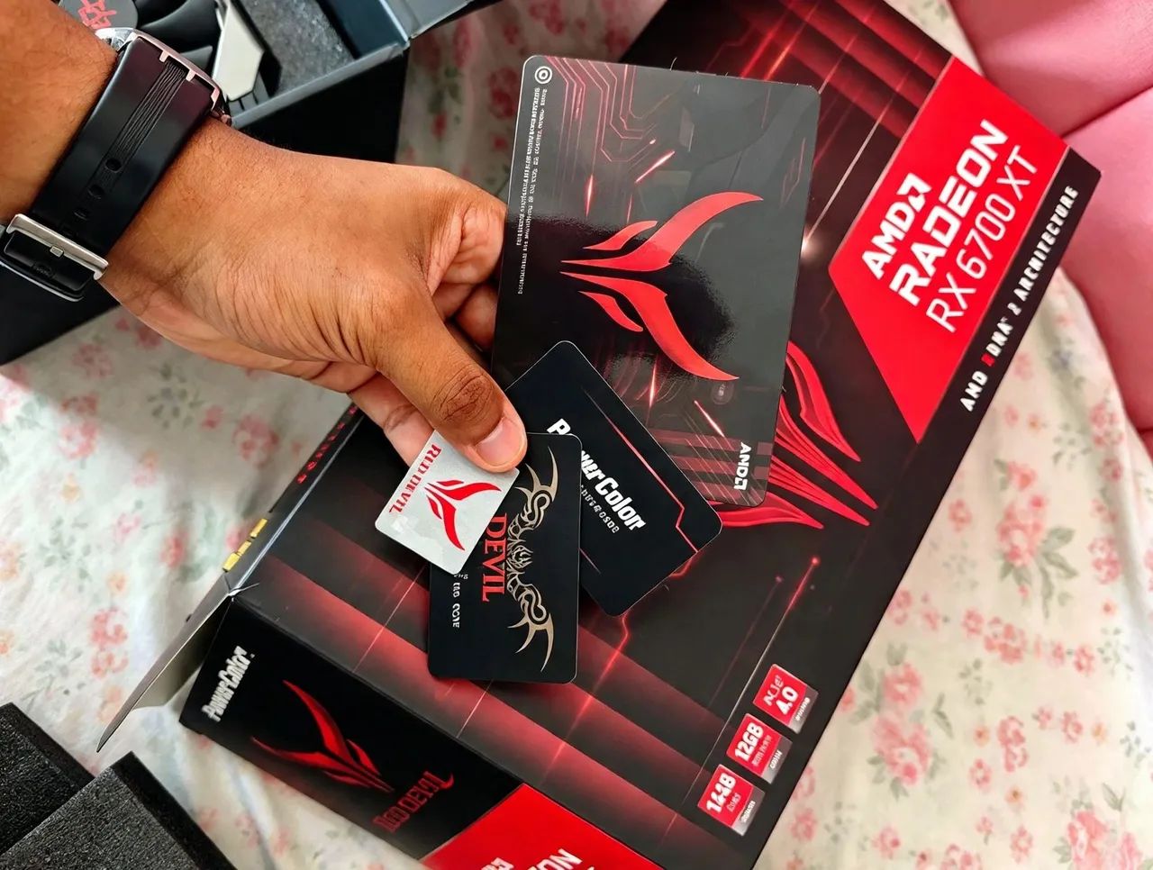 Powercollor Red Devil RX 6700XT 12GB - Foto 5