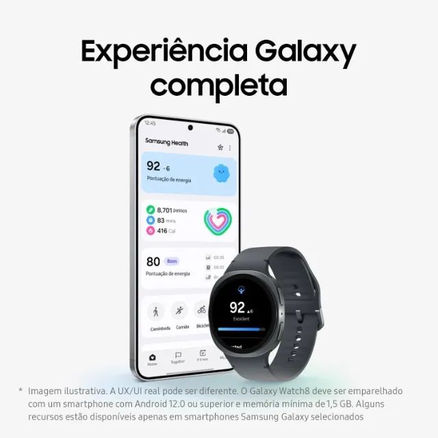Samsung Galaxy Watch8 40mm Bluetooth - Foto 3