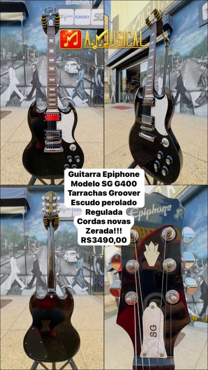 Guitarra Epiphone SG G400 - Foto 3