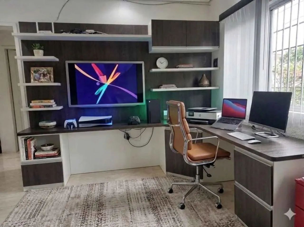 Móvel planejado home office, quarto gamer - Foto 3